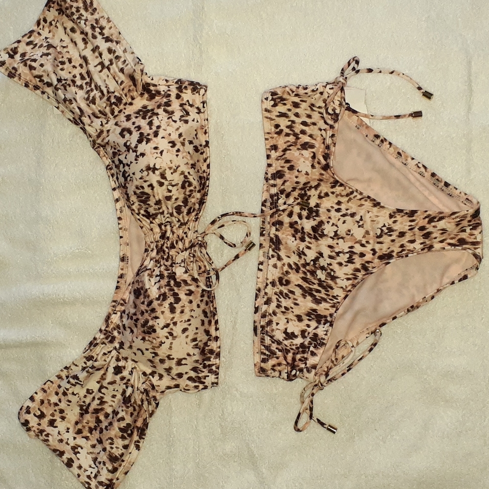 2 pc animal print bikini. Size small